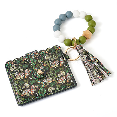 Silicone Beads Keychain KEYC-TAC00023-1