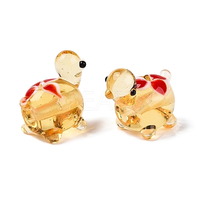 Handmade Lampwork Beads Strands LAMP-N024-36E-1