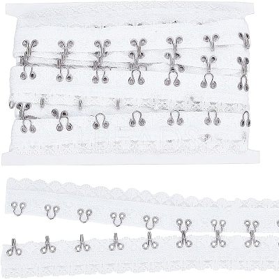 Steel Hook Buckles FIND-WH0082-91B-1