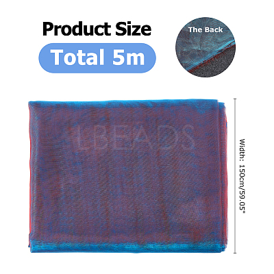 5M Organza Fabric DIY-HS0002-53C-1