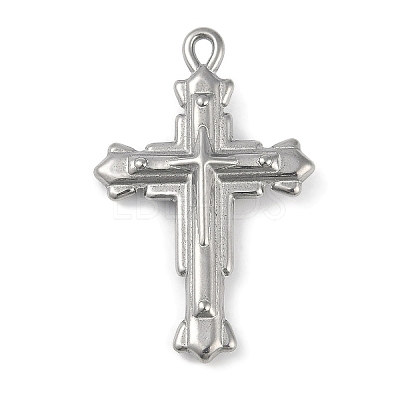 Non-Tarnish 304 Stainless Steel Pendants STAS-Q328-01P-03-1