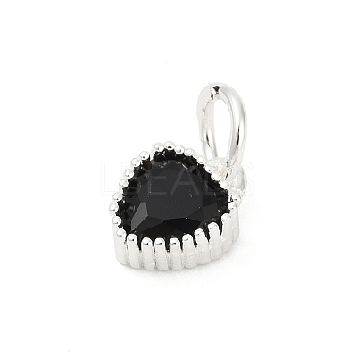 Brass Micro Pave Cubic Zirconia Pendants LS-KK-H204-01S-04-1