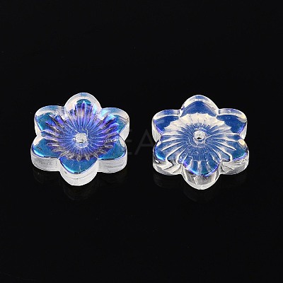 Transparent Glass Beads GGLA-S046-03B-1