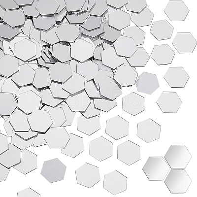 200Pcs Adhesive Acrylic Cabochons Sheets DIY-PH0022-92-1