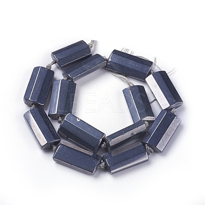 Synthetical Non-magnetic Hematite Beads Strands G-F595-F02-1