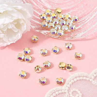Preciosa&reg MAXIMA Crystal in Sew-On Cup Y-PRC-SS34-00030-200-G-1