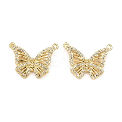 Brass Micro Pave Cubic Zirconia Pendants CU-CBA908F-05G-07-1