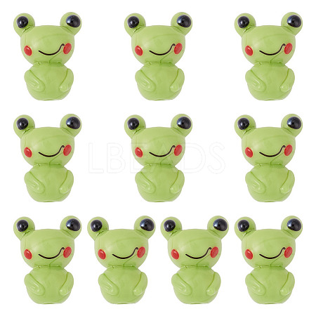 10Pcs Handmade Lampwork Beads LAMP-GO0001-17-1