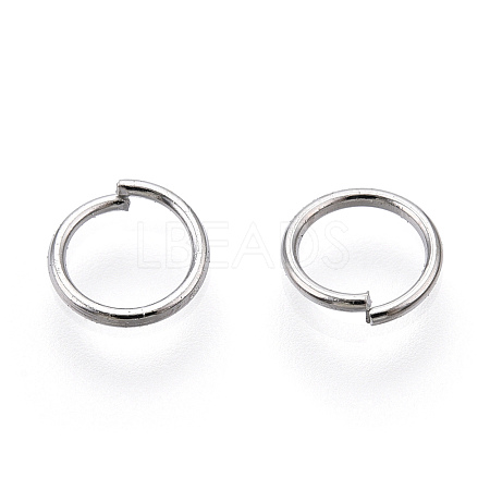 Iron Open Jump Ring IFIN-T019-6mm-P-1