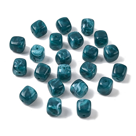 Opaque Acrylic Beads OACR-D320-01S-1