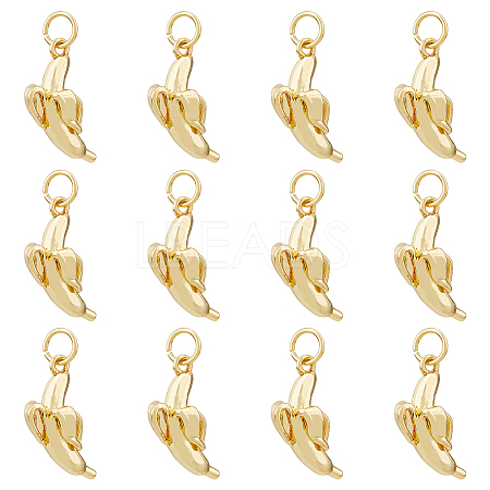 12Pcs Brass Pendants KK-HY0003-23-1