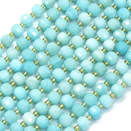 Dyed Natural White Jade Beads Strands G-K389-E60-01-1