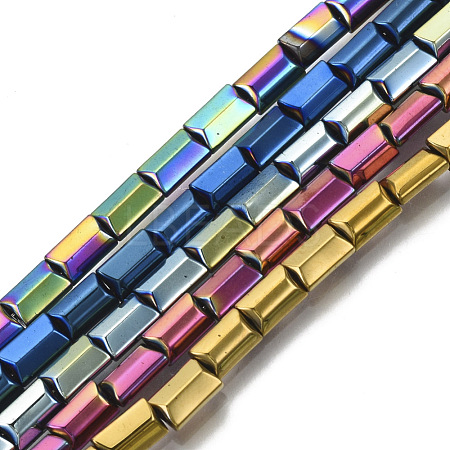 Electroplate Non-magnetic Synthetic Hematite Beads Strands G-S352-33-1