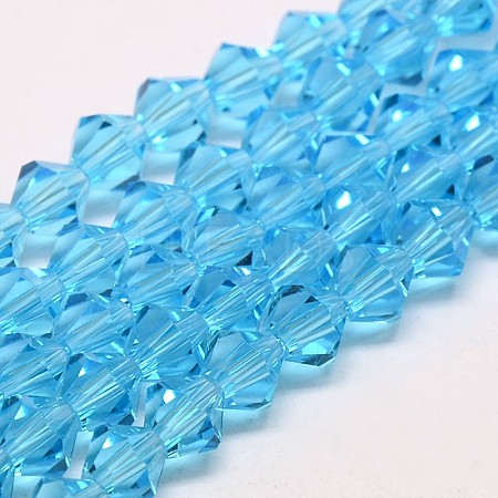 Transparent Glass Beads Strands EGLA-A039-T2mm-D19-1
