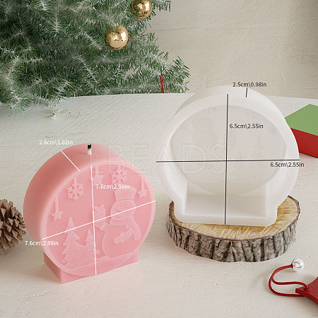 Christmas Theme Silicone Molds LS-DIY-K073-20F-1