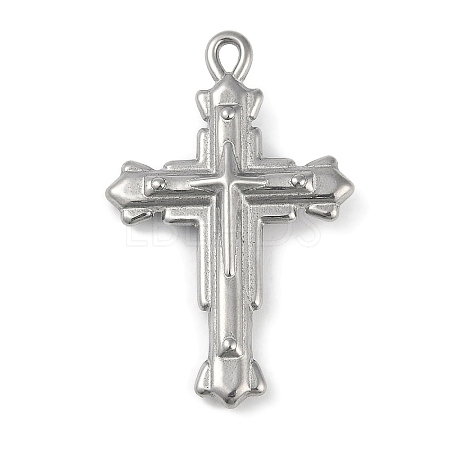 Non-Tarnish 304 Stainless Steel Pendants STAS-Q328-01P-03-1