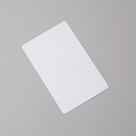 Aluminum Blank Thermal Transfer Business Cards DIY-WH0225-47-1