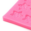 DIY Star Patterns Cookie Food Grade Silicone Fondant Molds DIY-F072-12-3