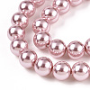 Glass Pearl Beads Strands HY-G002-01C-14-2