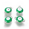 304 Stainless Steel Enamel Links connectors LS-STAS-F206-02P-B01-1