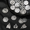 20Pcs 10 Styles Tibetan Style Alloy Pendants TIBEP-CJ0001-82-6