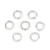 Brass Open Jump Rings KK-N254-45A-P-1