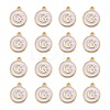 Golden Plated Alloy Charms ENAM-S118-01G-2