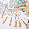 100Pcs Polyester Tassel Big Pendant Decorations FIND-SC0003-36C-5