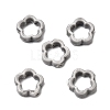 Flower Hollow Glazed Porcelain Bead Frame PORC-A034-09I-1
