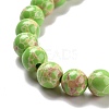Synthetic Imperial Jasper Beads Strands G-E568-01A-01-3
