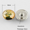Brass Jewelry Snap Buttons X-GLAA-S029-29-2