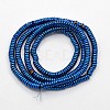 Grade A Electroplate Non-magnetic Synthetic Hematite Heishi Beads Strands G-M045-04-3