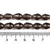 Transparent Glass Beads Strands LS-EGLA-N013-T6mm-D27-4