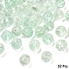 Crackle Transparent Glass Beads Strands GLAA-YW0005-73C-1