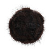 Faux Mink Fur Lapel Pins JEWB-WH0026-94B-1