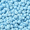 6/0 Opaque Baking Paint Glass Seed Beads X1-SEED-M012-02A-13-3