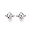 Brass Box Clasps KK-Q074-09P-3