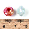 UV Plating Opaque Acrylic Beads OACR-N153-01-3