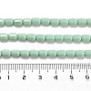 Opaque Glass Beads Strands GLAA-G112-04C-4