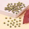 Brass Grade A Rhinestone Spacer Beads RSB034NF-04G-4
