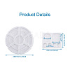 2Pcs 2 Style DIY Palette Silicone Fondant Molds DIY-BG0001-13-3
