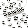 Brass Rhinestone Spacer Beads RSB072-12S-1