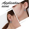 30Pcs 15 Style 304 Stainless Steel Stud Earring Findings STAS-SZ0002-74-6