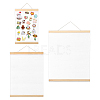 3Pcs 3 Styles Pine Wood & Cotton Double-sided Oil Painting Frame DIY-FG0009-94-1