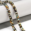 Baking Paint Synthetic Turquoise Beads Strands G-H060-02B-11-2