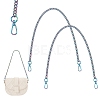   2Pcs Zinc Alloy Curb Chain Bag Handles FIND-PH0009-82B-1