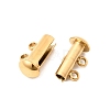 304 Stainless Steel Slide Lock Clasps STAS-F350-01A-G-2