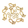 Tibetan Style Hook and Eye Clasps GLF1277Y-NF-2