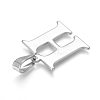 Non-Tarnish 304 Stainless Steel Pendants STAS-F106-95P-H-2