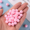 Opaque Acrylic Beads LS-X-MACR-S370-C10mm-A01-5